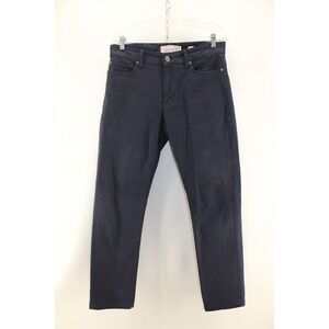 Fat Face British Designed Denim Men's Black Slim Lean Stonewash Jeans Size 32S